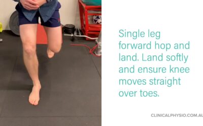 Ankle and Knee Stability and Landing Exercises