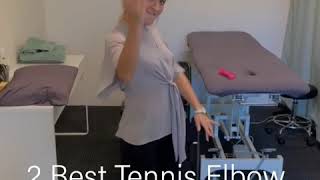 2 Easy Exercises for “Tennis Elbow” (Lateral Elbow Extensor Tendinopathy)