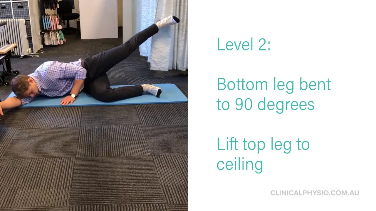Clinical Physiotherapy St Ives Gluteus medius exercises for your hip