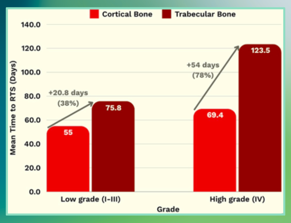 Rate of bones healing. Rates of change.