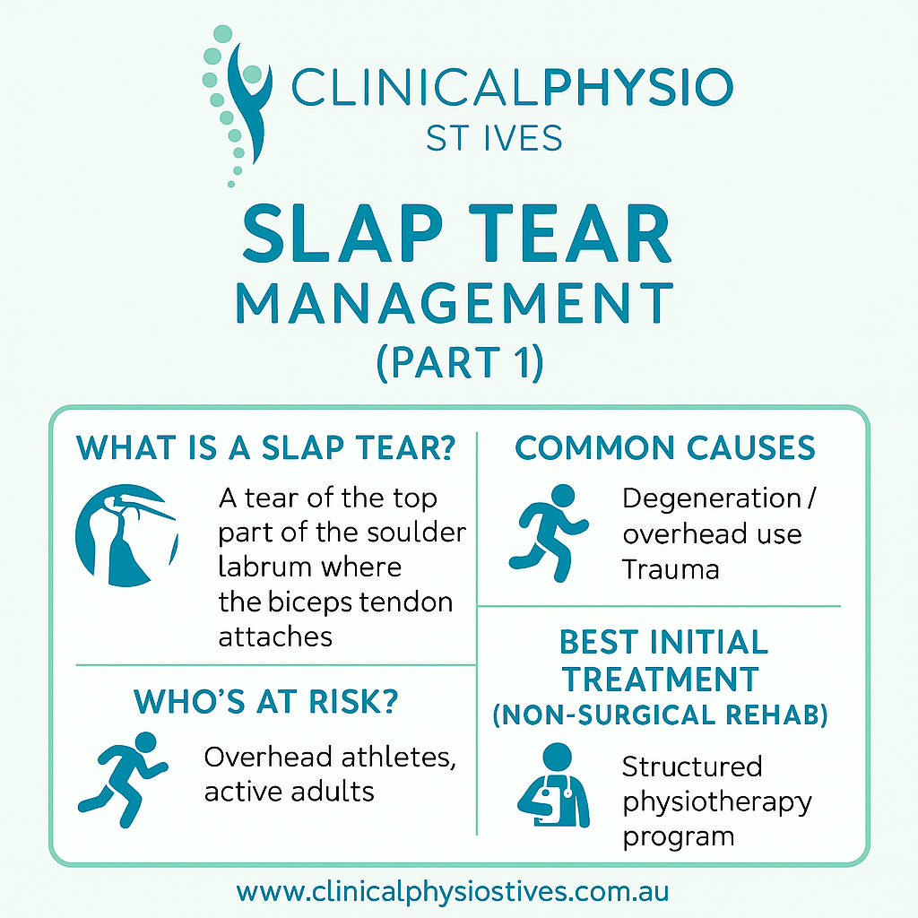 slap tear causes and treatment